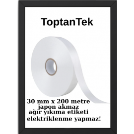 japon akmaz 30 mm x 200 metre ağır yıkıma etiketi